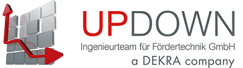 Updown Ingenieurteam für Fördertechnik Logo